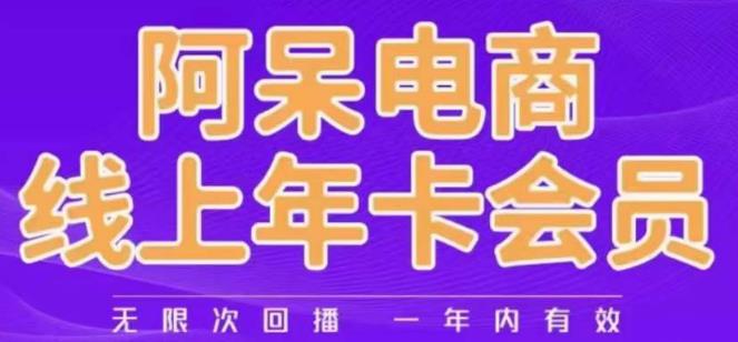 阿呆电商线上年会员，阿呆电商干货分享（更新中） - 学咖网-学咖网