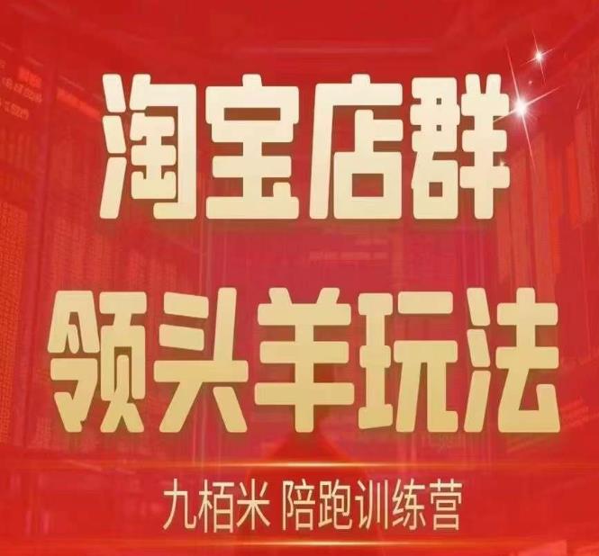 淘宝店群领头羊玩法，教你整个淘宝店群领头羊玩法以及精细化/终极蓝海/尾销等内容 - 学咖网-学咖网