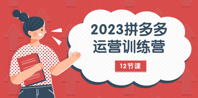 2023拼多多运营训练营：流量底层逻辑，免费+付费流量玩法（12节课） - 学咖网-学咖网