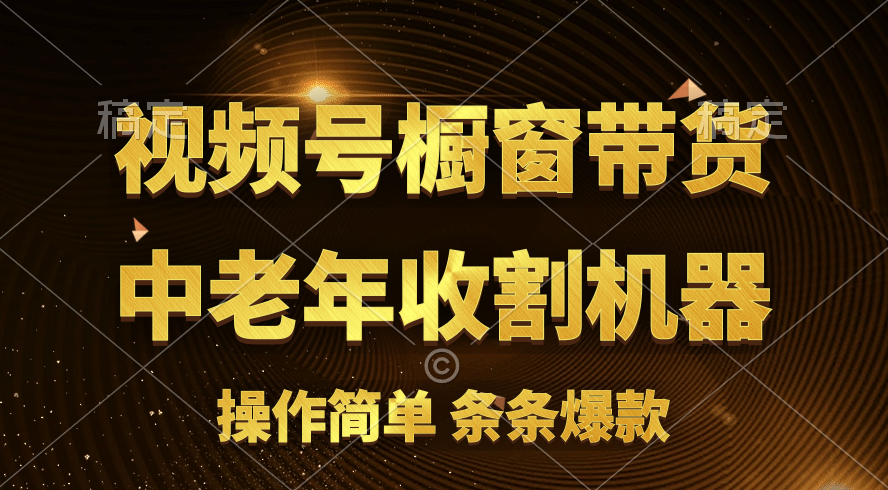 视频号最火爆赛道，橱窗带货，流量分成计划，条条爆款 - 学咖网-学咖网