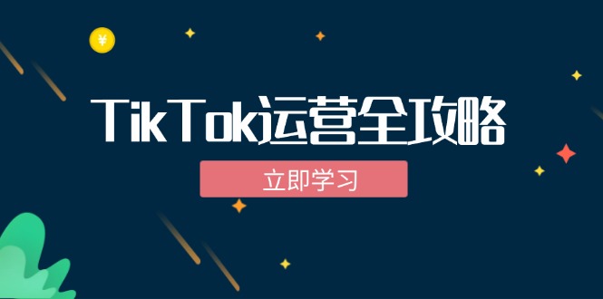 TikTok运营实战宝典：从软件安装到盈利变现，全面解锁抖音海外版操作秘籍 - 学咖网-学咖网