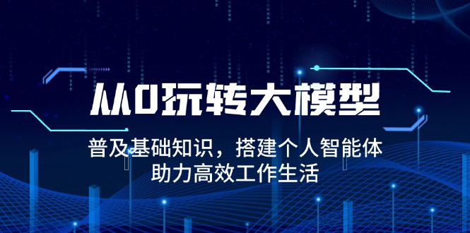 从0玩转大模型，普及基础知识，搭建个人智能体，助力高效工作生活 - 学咖网-学咖网